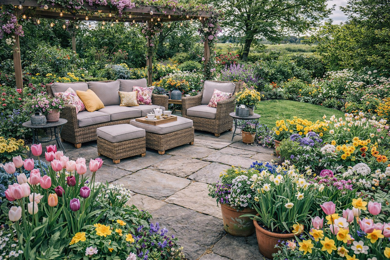 Prolećna inspiracija za vaš dvorišni prostor